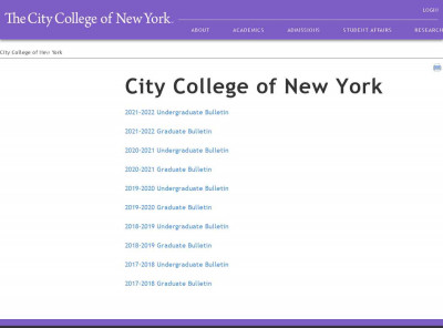 The CUNY School of Medicine - City College of New York The CUNY School of Medicine - City College of New York