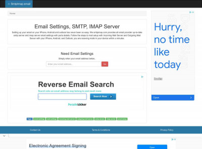 Add Peoplepc Email to iPhone Add Peoplepc Email to iPhone