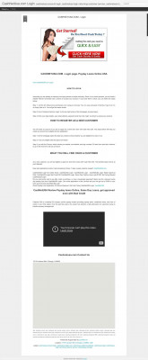 CashNetUsa.com Login CashNetUsa.com Login