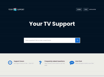 FAQ - Your TV Support FAQ - Your TV Support