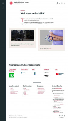 Medical Students' Society – of McGill University Medical Students' Society – of McGill University