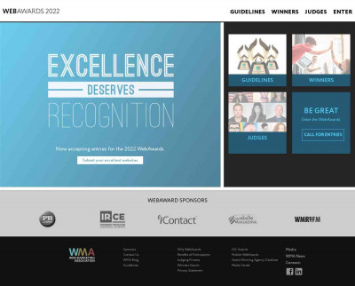 Best advertising Website Awards - WebAwards Best advertising Website Awards - WebAwards