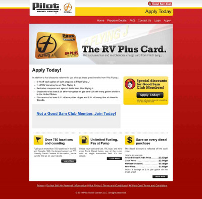 Pilot RV Plus Pilot RV Plus