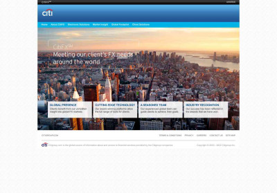 Introducing the FX Markets on Citi Velocity SM Web Introducing the FX Markets on Citi Velocity SM Web