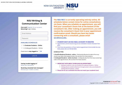 NSU Writing & Communication Center NSU Writing & Communication Center