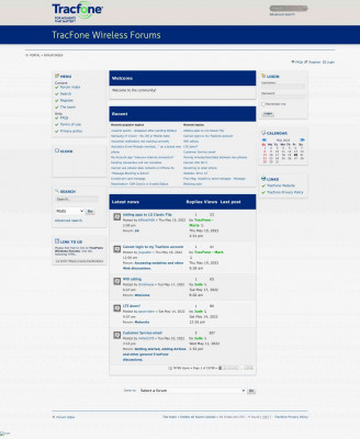 TracFone Wireless Forums • User Control Panel • Login TracFone Wireless Forums • User Control Panel • Login