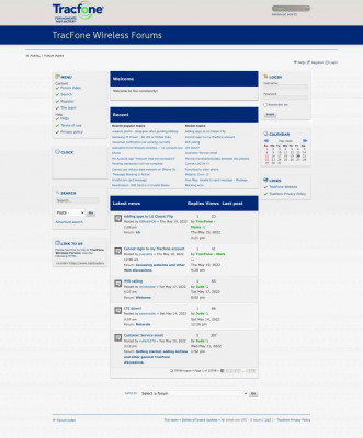 TracFone Wireless Forums • User Control Panel • Login TracFone Wireless Forums • User Control Panel • Login