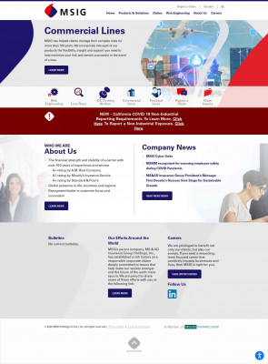 RiskConsole Risk Management Information System - MSIG RiskConsole Risk Management Information System - MSIG