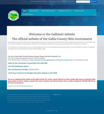 Payment Information - Gallianet Payment Information - Gallianet
