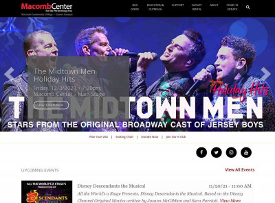 Macomb Center for the Performing Arts Official Website ... Macomb Center for the Performing Arts Official Website ...