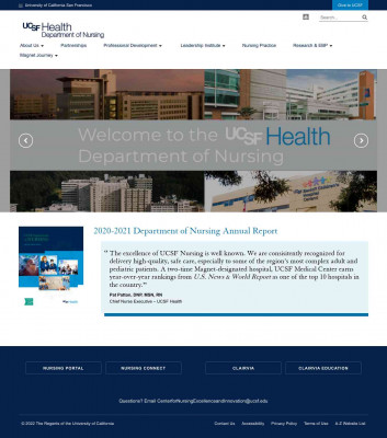 UCSF Health Department of Nursing | UCSF Health Department of Nursing |