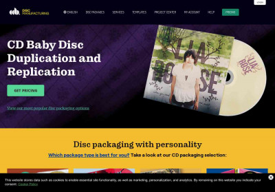 Digital Music Distribution - CD Baby Disc Manufacturing Digital Music Distribution - CD Baby Disc Manufacturing