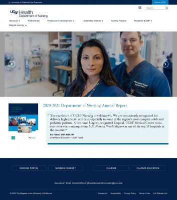 UCSF Health Department of Nursing | UCSF Health Department of Nursing |