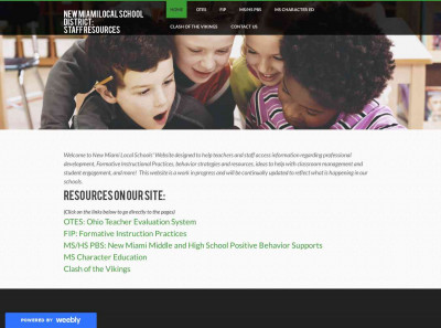 OTES - New Miami Local School District: Staff Resources OTES - New Miami Local School District: Staff Resources