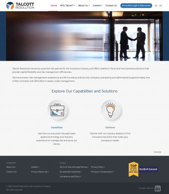 Talcott Resolution - Home Page Talcott Resolution - Home Page