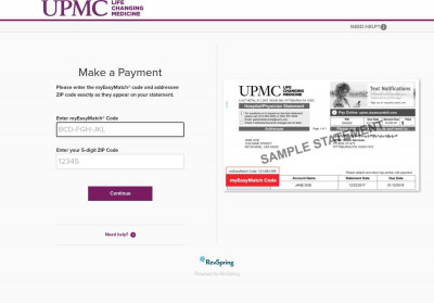 UPMC Health Services mySecurebill.com: Contact Us UPMC Health Services mySecurebill.com: Contact Us