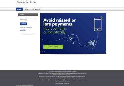 Credit Card Account Access: Log In Credit Card Account Access: Log In