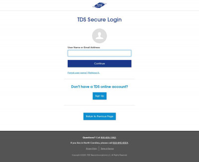 TDS | Account Management Login TDS | Account Management Login