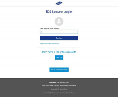 TDS | Account Management Login TDS | Account Management Login