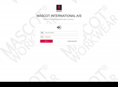 Mascot B2B System: Distributor Login Mascot B2B System: Distributor Login