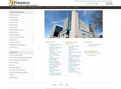 Vanderbilt Financial Training: Benchmarking Source Vanderbilt Financial Training: Benchmarking Source