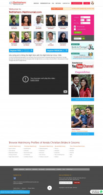 The Exclusive Kerala Christian Matrimonial Institution. The Exclusive Kerala Christian Matrimonial Institution.