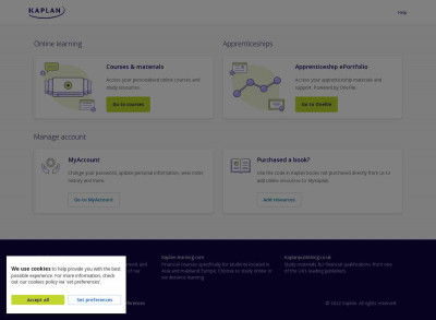 Log in - MyKaplan Log in - MyKaplan