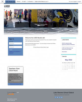 Lake Stevens School District Moodle Site Lake Stevens School District Moodle Site