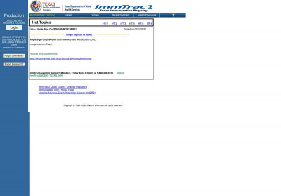 ImmTrac2, the Texas Immunization Registry .. [Security ... ImmTrac2, the Texas Immunization Registry .. [Security ...