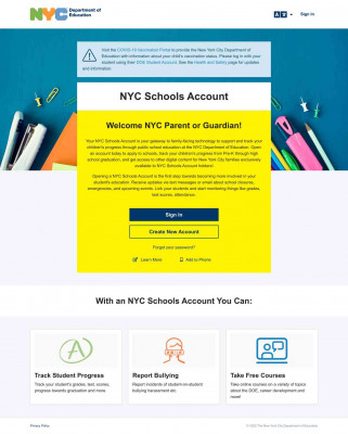 NYC Schools Account NYC Schools Account