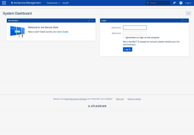 Jira Service Desk: Log in Jira Service Desk: Log in