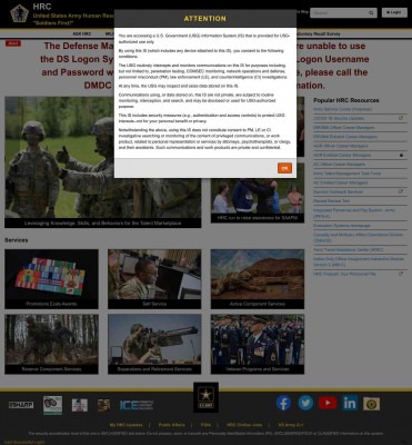 HRC Homepage - U.S. Army HRC Homepage - U.S. Army