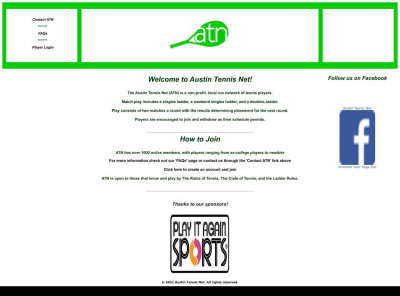 Austin Tennis Net Austin Tennis Net