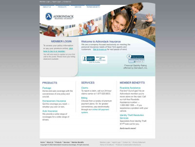 Adirondack Insurance Exchange: Home Adirondack Insurance Exchange: Home