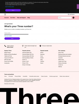Log in to My3 Log in to My3