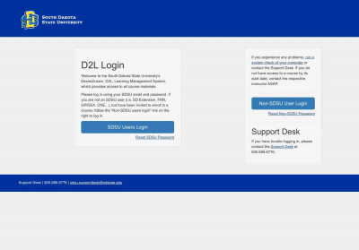 D2L Login - South Dakota State University D2L Login - South Dakota State University