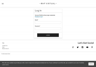 Login | R+F Virtual Platform Login | R+F Virtual Platform