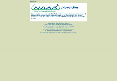04/26/2018 - NAAA eNewsletter 04/26/2018 - NAAA eNewsletter