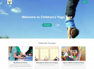 Children's Yoga Tree: Homepage Children's Yoga Tree: Homepage