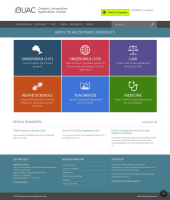 105 All Other Undergraduate Applicants - Ontario Universities 105 All Other Undergraduate Applicants - Ontario Universities