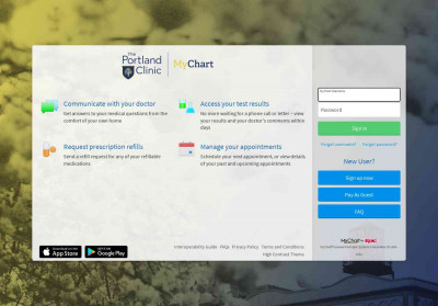 Terms and Conditions - MyChart - Login Page - The Portland ... Terms and Conditions - MyChart - Login Page - The Portland ...
