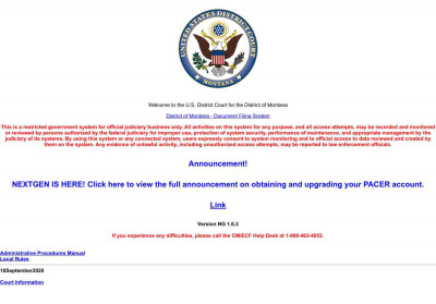 PACER: Login - CM/ECF PACER: Login - CM/ECF