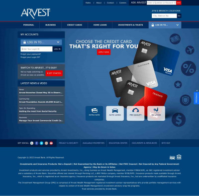 Arvest Bank: Banking, Investments, Mortgage Loans Arvest Bank: Banking, Investments, Mortgage Loans