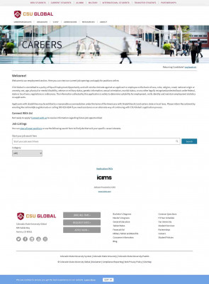 Colorado State University-Global Campus | Careers Center ... Colorado State University-Global Campus | Careers Center ...