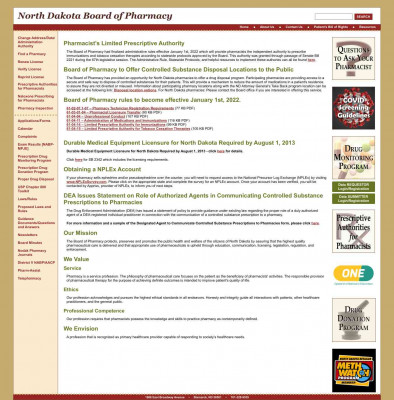 Naloxone Prescribing for Pharmacists - North Dakota Board of ... Naloxone Prescribing for Pharmacists - North Dakota Board of ...