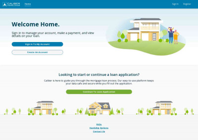 MyAccount Dashboard - Caliber Home Loans MyAccount Dashboard - Caliber Home Loans