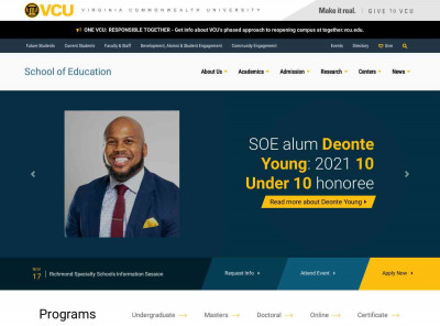 CAEP 2020-2021 - VCU School of Education CAEP 2020-2021 - VCU School of Education