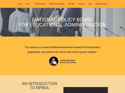 SPA - National Policy Board for Educational Administration SPA - National Policy Board for Educational Administration