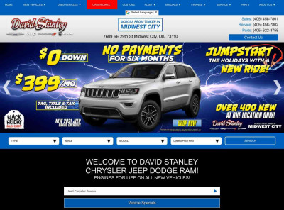 Parts Department - David Stanley Dodge Parts Department - David Stanley Dodge