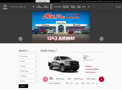 Ram & Dodge Mopar Parts Center in El Paso, TX - Dick Poe ... Ram & Dodge Mopar Parts Center in El Paso, TX - Dick Poe ...